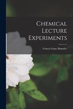 Chemical Lecture Experiments