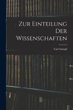 Zur Einteilung Der Wissenschaften