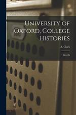 University of Oxford, College Histories: Lincoln