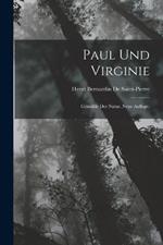 Paul und Virginie: Gemalde der Natur. Neue Auflage.