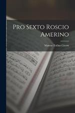 Pro Sexto Roscio Amerino