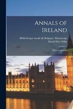 Annals of Ireland: Three Fragments