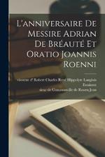L'anniversaire De Messire Adrian De Breaute Et Oratio Joannis Roenni