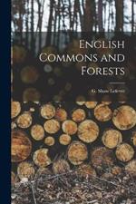 English Commons and Forests