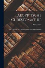 Aegyptische Chrestomathie: Zum Gebrauch Auf Universitaten Und Zum Selbstunterricht