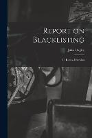 Report on Blacklisting: II. Radio-television