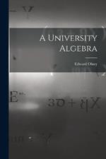 A University Algebra