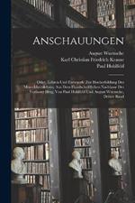 Anschauungen: Oder, Lehren Und Entwuerfe Zur Hoeherbildung Des Menschheitslebens. Aus Dem Handschriftlichen Nachlasse Des Verfasser Hrsg. Von Paul Hohlfeld Und August Wuensche, Dritter Band