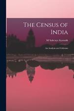 The Census of India; an Analysis and Criticism