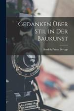 Gedanken uber Stil in der Baukunst