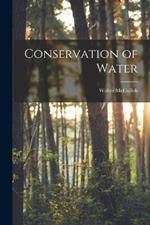 Conservation of Water