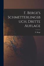 F. Berge's Schmetterlingsbuch, dritte Auflage