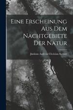 Eine Erscheinung aus dem Nachtgebiete der Natur