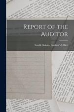 Report of the Auditor