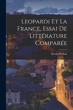 Leopardi et la France, essai de littérature comparée