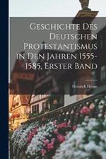 Geschichte des deutschen Protestantismus in den Jahren 1555-1585, Erster Band