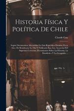 Historia Fisica Y Politica De Chile: Segun Documentos Adquiridos En Esta Republica Durante Doce Anos De Residencia En Ella Y Publicada Bajo Los Auspicios Del Supremo Gobierno. Documentos Sobre La Historia, La Estadistica Y La Geografia ...