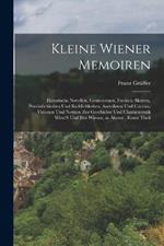 Kleine Wiener Memoiren: Historische Novellen, Genrescenen, Fresken, Skizzen, Persönlichkeiten Und Sächlichkeiten, Anecdoten Und Curiosa, Visionen Und Notizen Zur Geschichte Und Characteristik Wien'S Und Der Wiener, in Älterer, Erster Theil