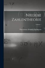 Niedere Zahlentheorie; Volume 1