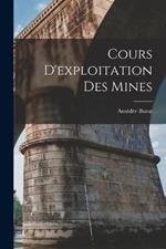 Cours D'exploitation Des Mines