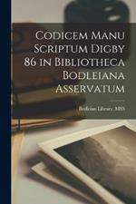 Codicem Manu Scriptum Digby 86 in Bibliotheca Bodleiana Asservatum