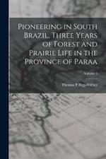 Pioneering in South Brazil, Three Years of Forest and Prairie Life in the Province of Paraa; Volume 1