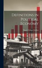 Definitions in Political Economy