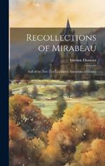 Recollections of Mirabeau: And of the Two First Legislative Assemblies of France