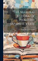 The Makura-kotoba Of Primitive Japanese Verse