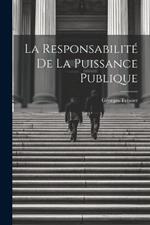 La Responsabilité De La Puissance Publique