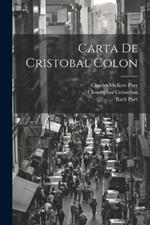 Carta de Cristobal Colon