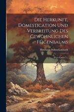 Die Herkunft, Domestication Und Verbreitung Des Gewöhnlichen Feigenbaums: (Ficus Carica L.)