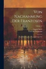 Von Nachahmung Der Franzosen: Nach Den Ausgaben Von 1687 Und 1701; Volume 51