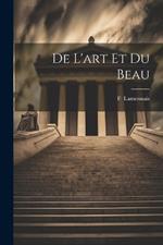 De L'art et du Beau