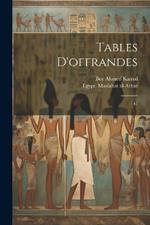 Tables d'offrandes: 47