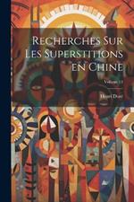 Recherches sur les superstitions en Chine; Volume 14