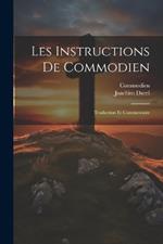 Les instructions de Commodien: Traduction et commentaire