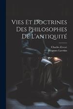 Vies et doctrines des philosophes de l'antiquité