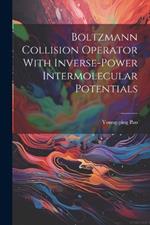 Boltzmann Collision Operator With Inverse-power Intermolecular Potentials