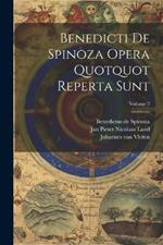 Benedicti De Spinoza Opera Quotquot Reperta Sunt; Volume 2