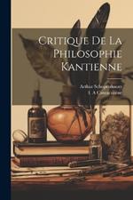 Critique De La Philosophie Kantienne