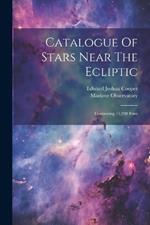 Catalogue Of Stars Near The Ecliptic: Containing 15,298 Stars