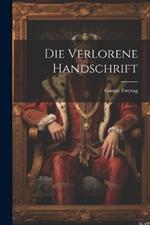 Die verlorene Handschrift