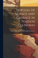 Disposal of Sewage and Garbage in Foreign Countries