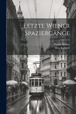 Letzte Wiener Spaziergänge