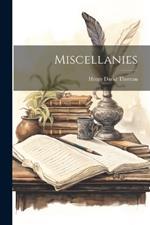 Miscellanies