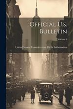 Official U.s. Bulletin; Volume 3