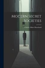 Modern Secret Societies