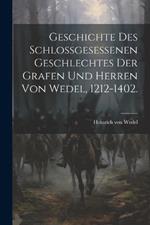 Geschichte des Schlossgesessenen Geschlechtes der Grafen und Herren von Wedel, 1212-1402.