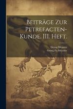 Beiträge zur Petrefacten-Kunde, III. Heft.